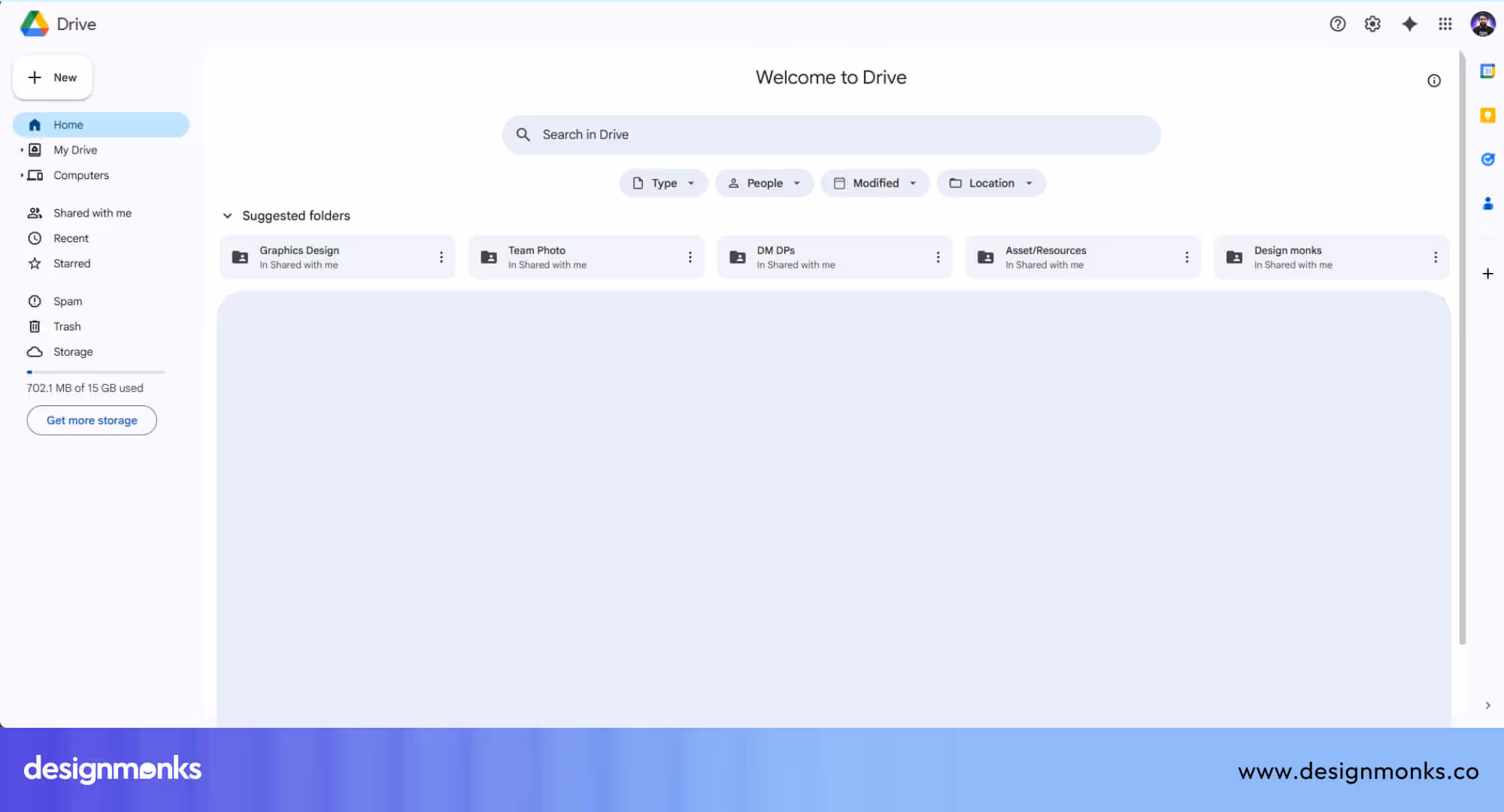 Google Drive on desktop